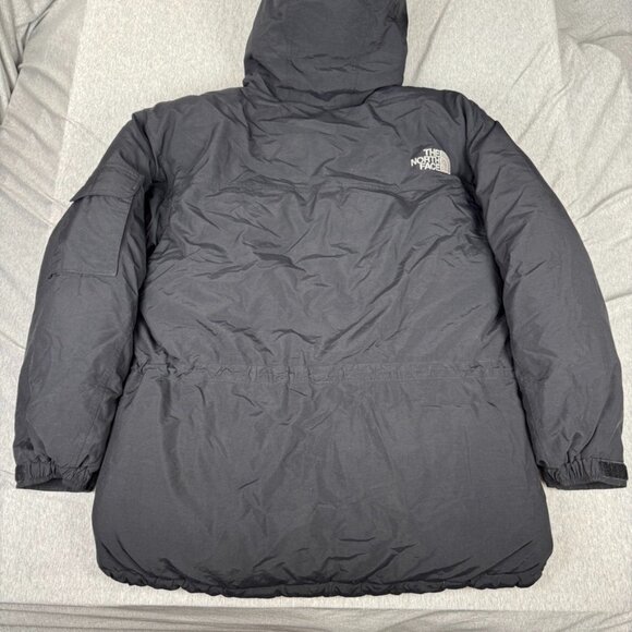 The North Face Down Parka McMurdo Black Jacket Expedition Men's Size Large Coat - Picture 3 of 12